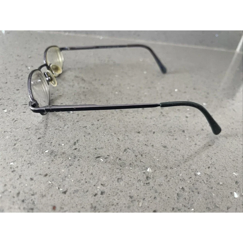 SUPERFLEX SFK 44 EYEGLASSES FRAMES ONLY 42-17-120 W Color 2 full rim gray navy